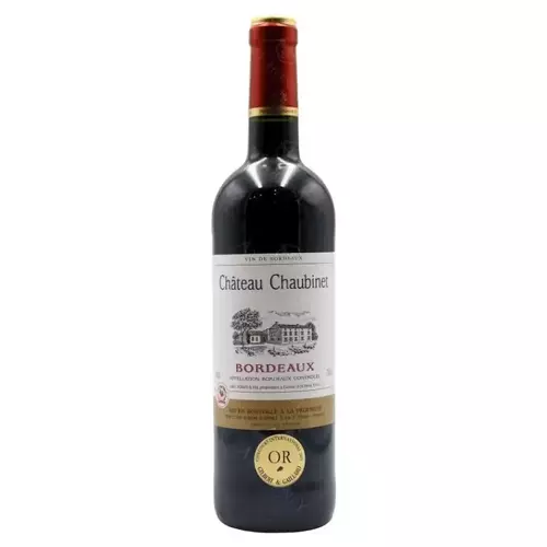 Chateau Chaubinet Rouge AOC Bordeaux 0,75l